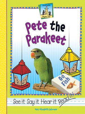 cover image of Pete the Parakeet